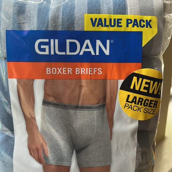 Gilden five pack boxer briefs size small 28–30 premium cotton comfort. - Picture 4 of 7